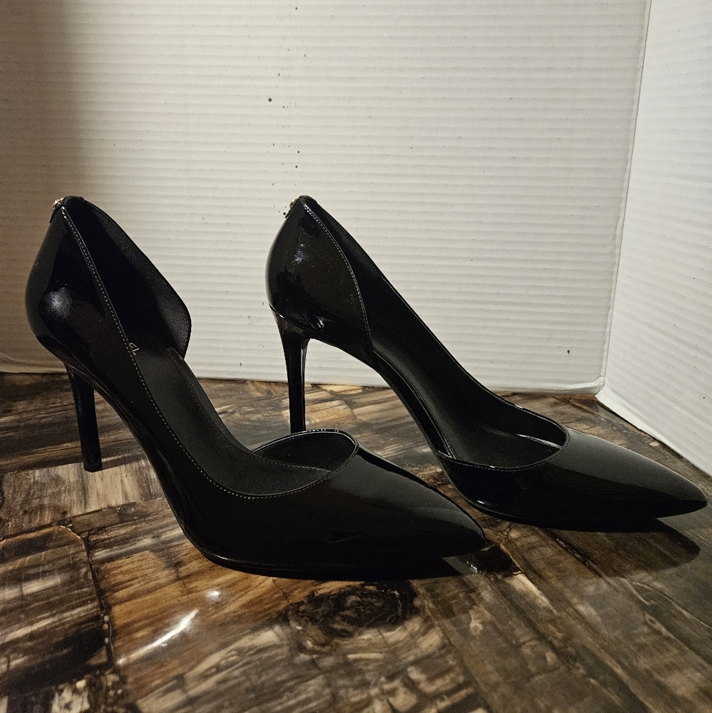 Elegant Black Women's Heels By Micheal Kors